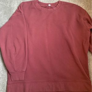 Lululemon perfectly oversized crew